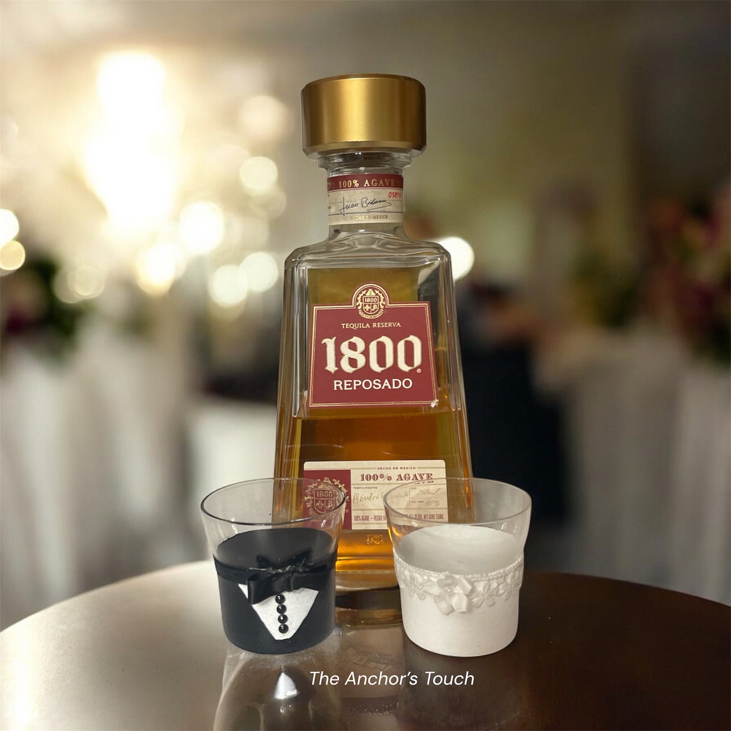 Bride and Groom Shot Glasses